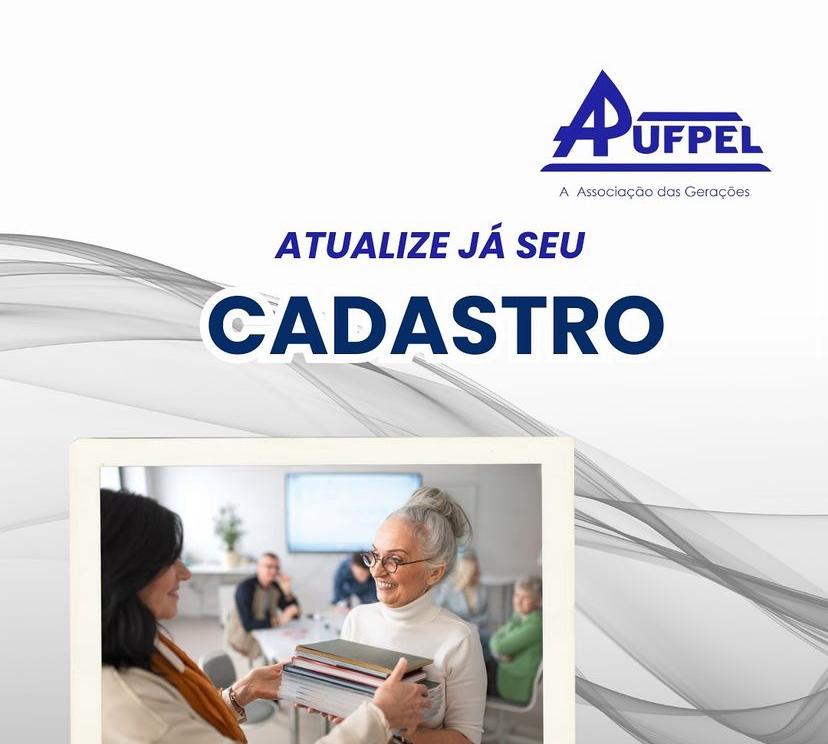 Atualização cadastral dos associados - APUFPEL
