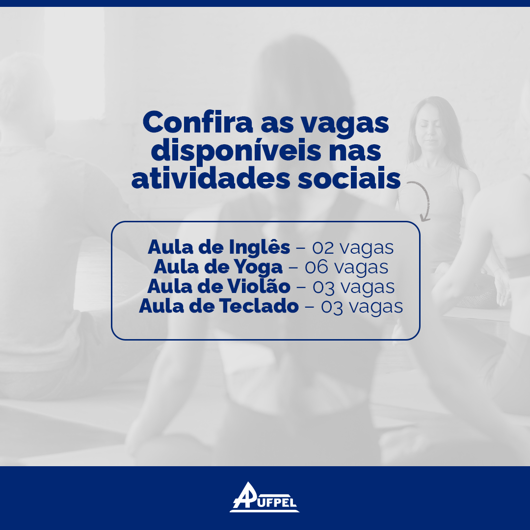 Vagas disponíveis - APUFPEL