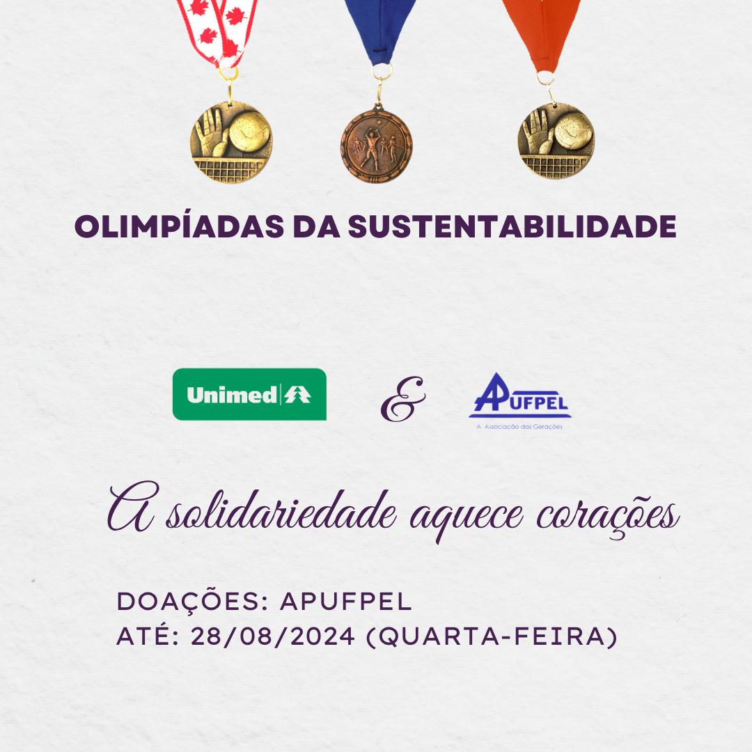 Olimpíadas da Sustentabilidade - Unimed Pelotas - APUFPEL