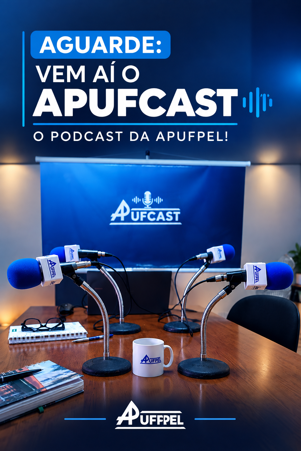 Aguarde: vem aí o APUFCAST! - APUFPEL