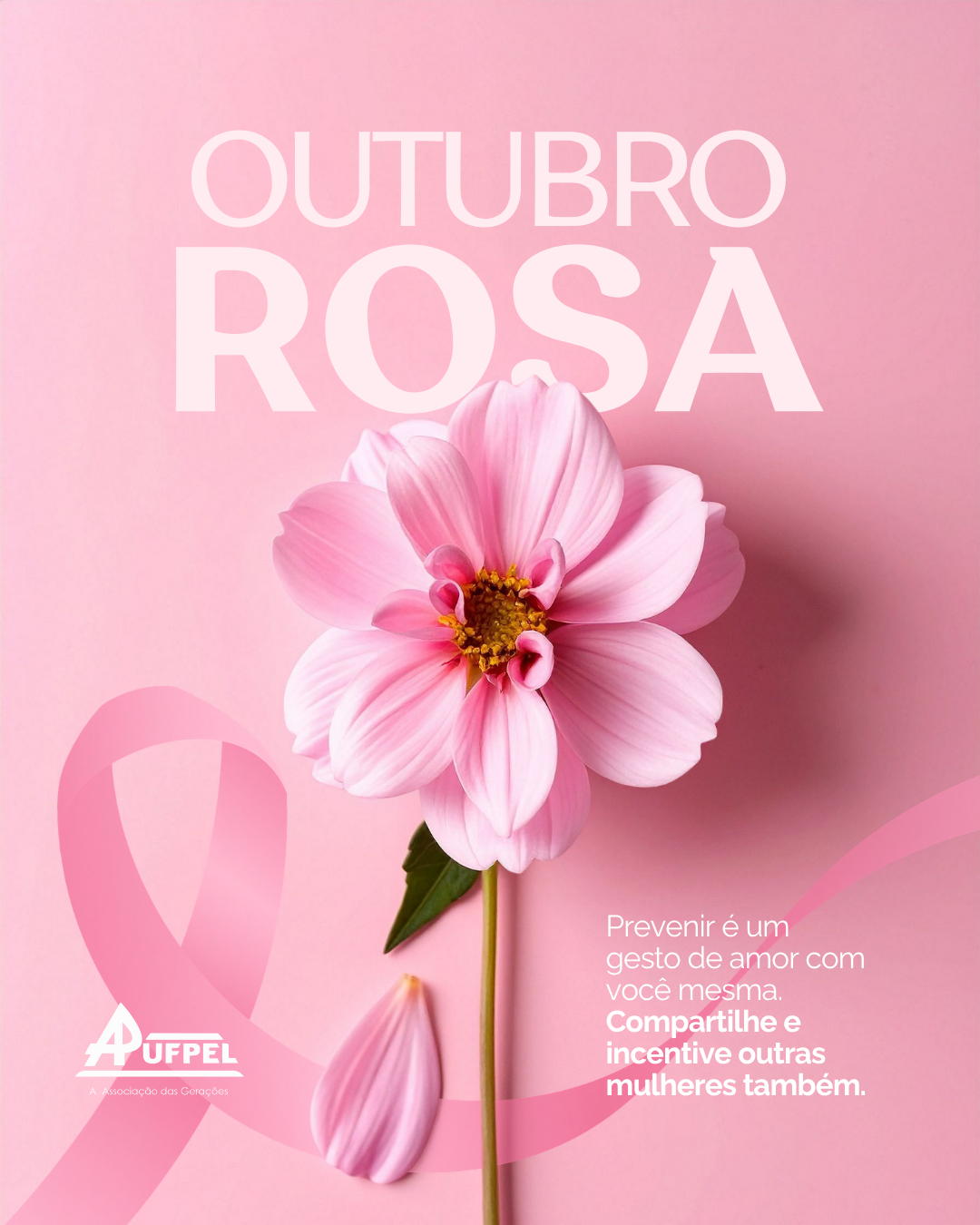 Outubro Rosa: conscientização, prevenção e cuidado com a saúde - APUFPEL