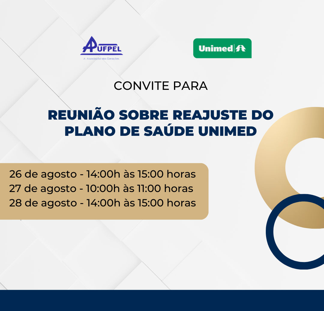 Reunião sobre reajuste do plano de saúde UNIMED - APUFPEL