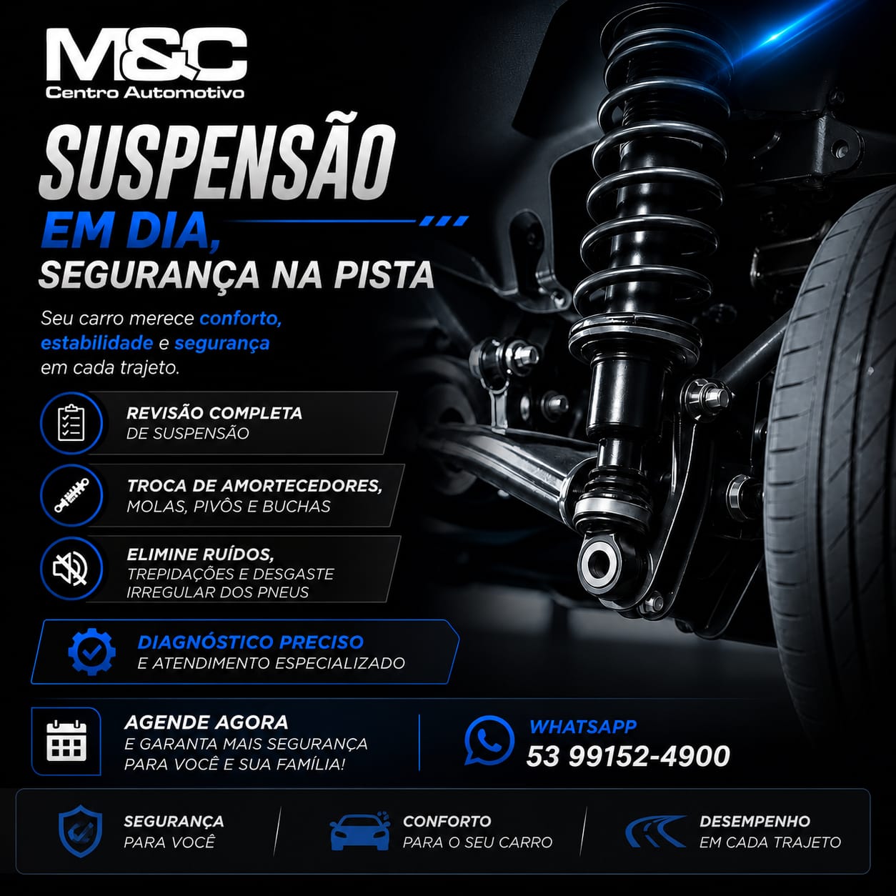 Mais segurança, conforto e desempenho para o seu carro! - APUFPEL