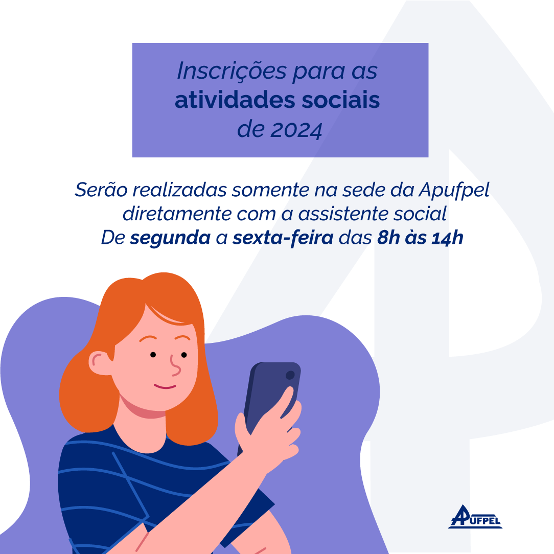 Atividades sociais 2024 - Apufpel