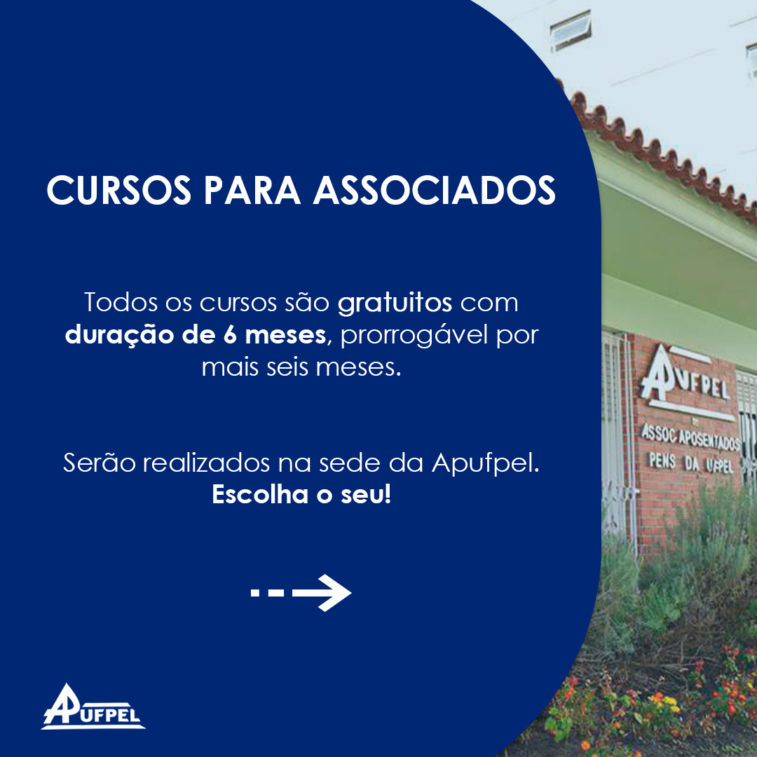 Cursos para associados - APUFPEL